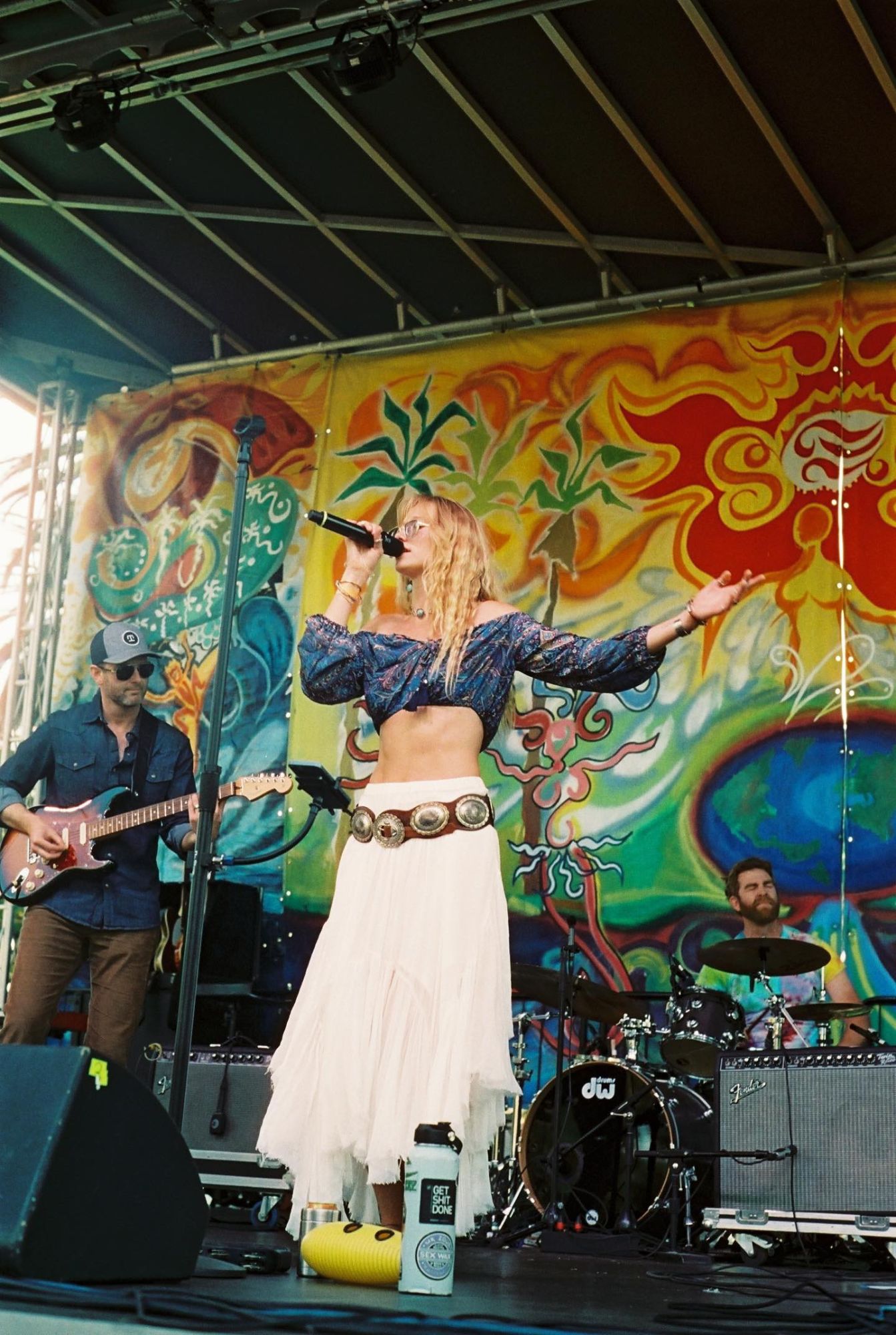 INDIA performing live on stage